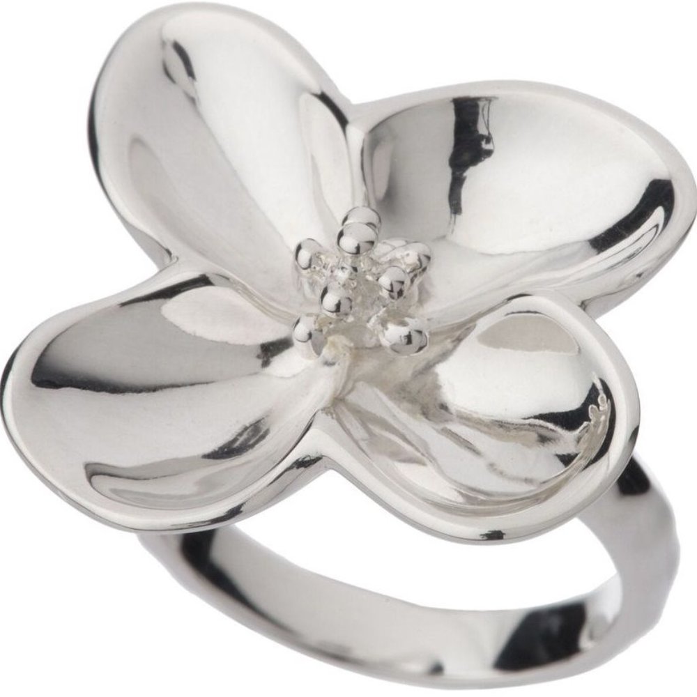 RLM Studio Sterling Dogwood Ring